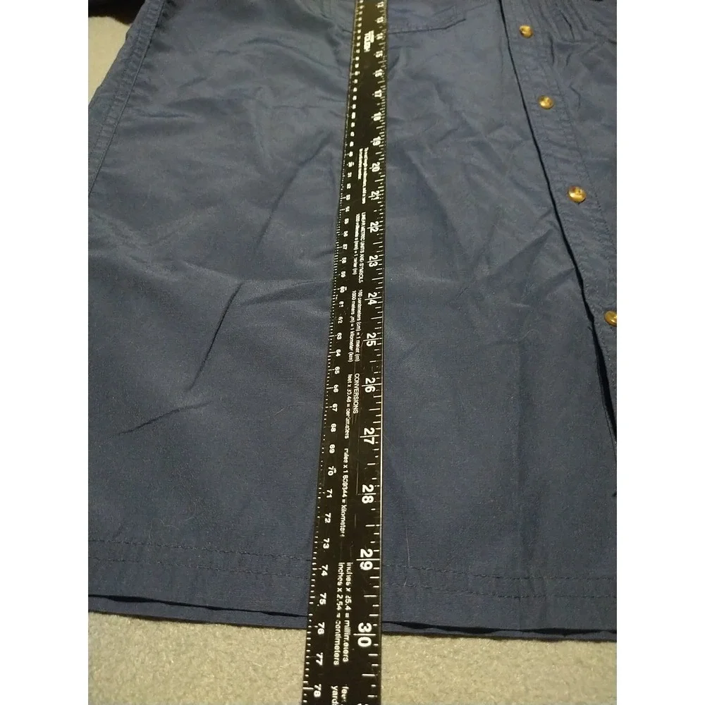 Field & Stream Fishing‎ Shirt Men L Blue Boating Short Sleeve Outdoor Quick Dry